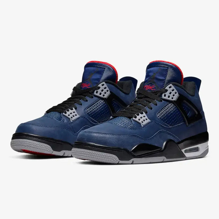 Air Jordan 4 - Azul Oxford/Preto