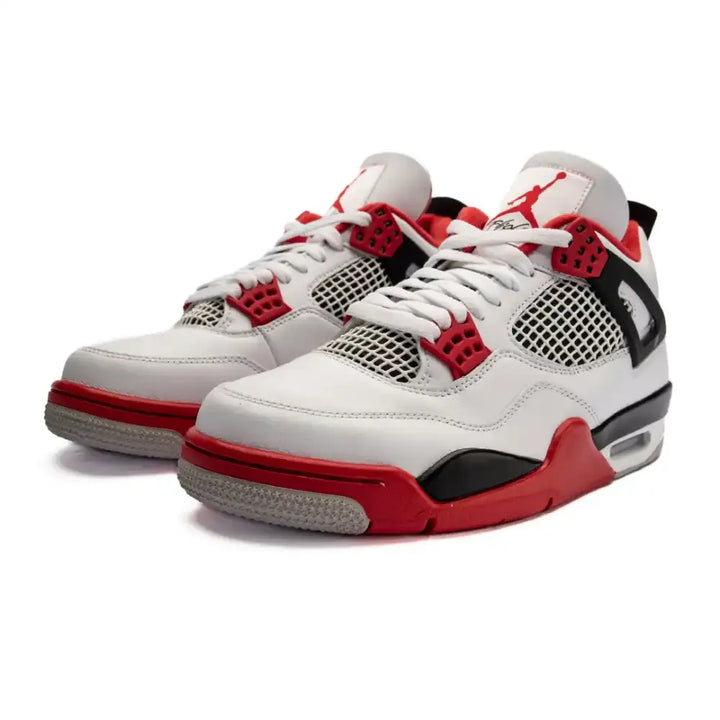 Air Jordan 4 - Branco/Vermelho