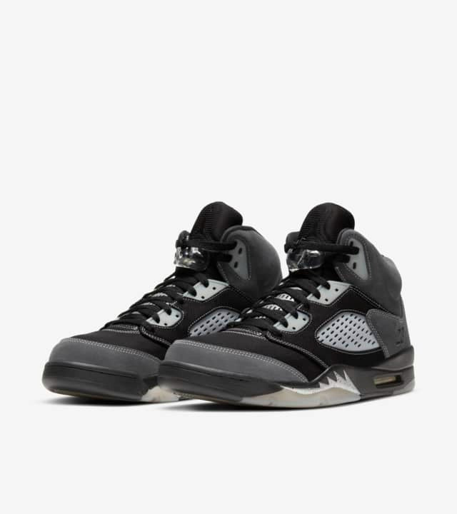 Air Jordan 5 - Preto/Cinza Escuro