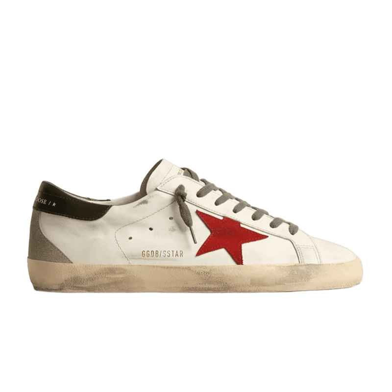 Golden Goose Superstar - Off White/Vermelho