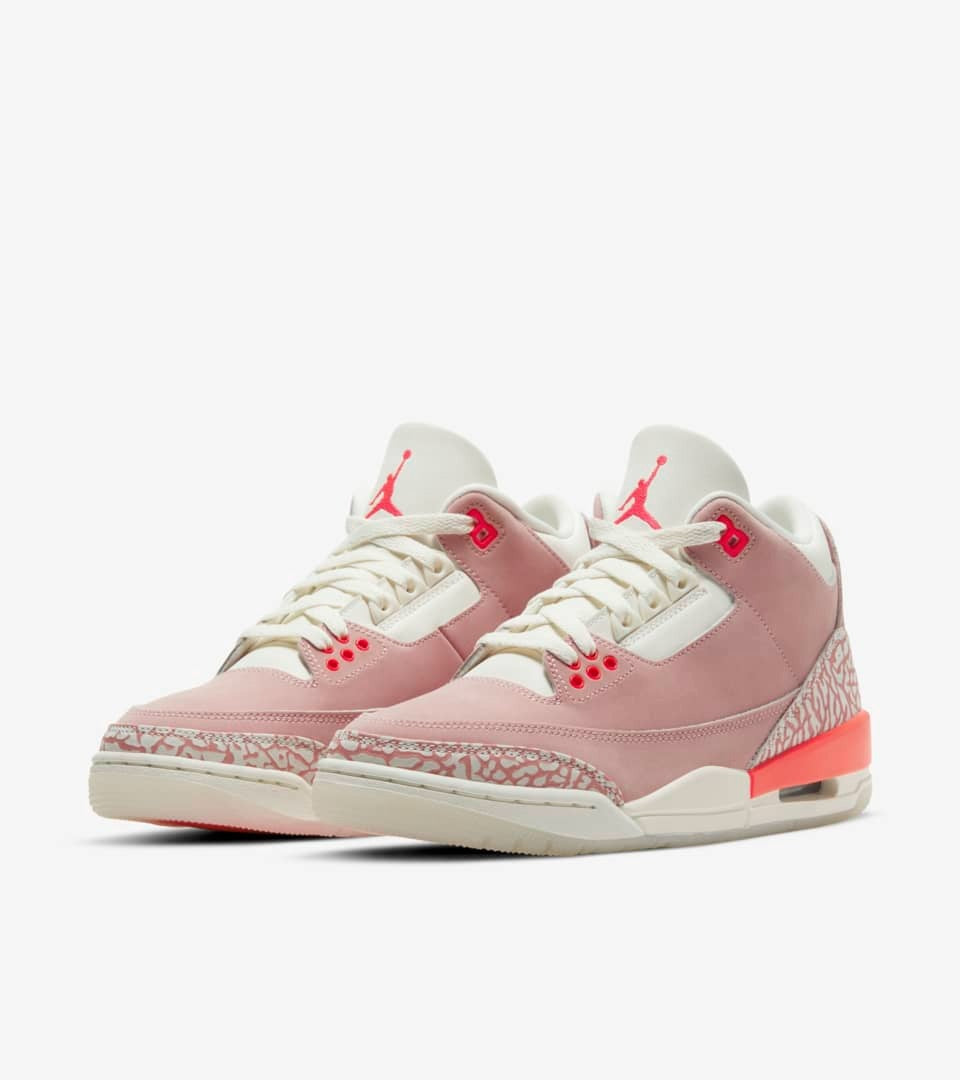 Jordan 3 Retro Rosa Ferrugem