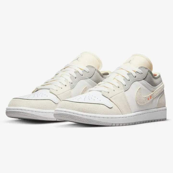 Air Jordan 1 Low - Creme/Cinza