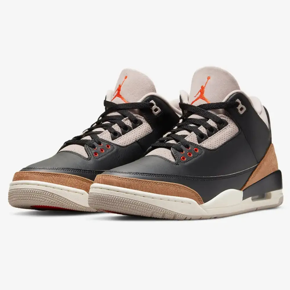 Air Jordan 3 - Branco/Laranja