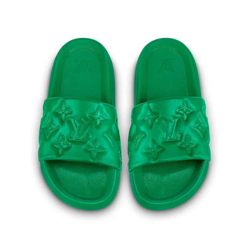 Slide Louis Vuitton Waterfront - Verde