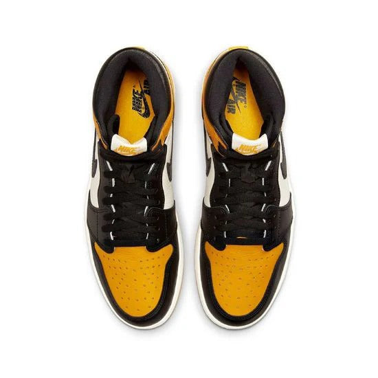 Jordan 1 Retro High Taxi Bico Amarelo
