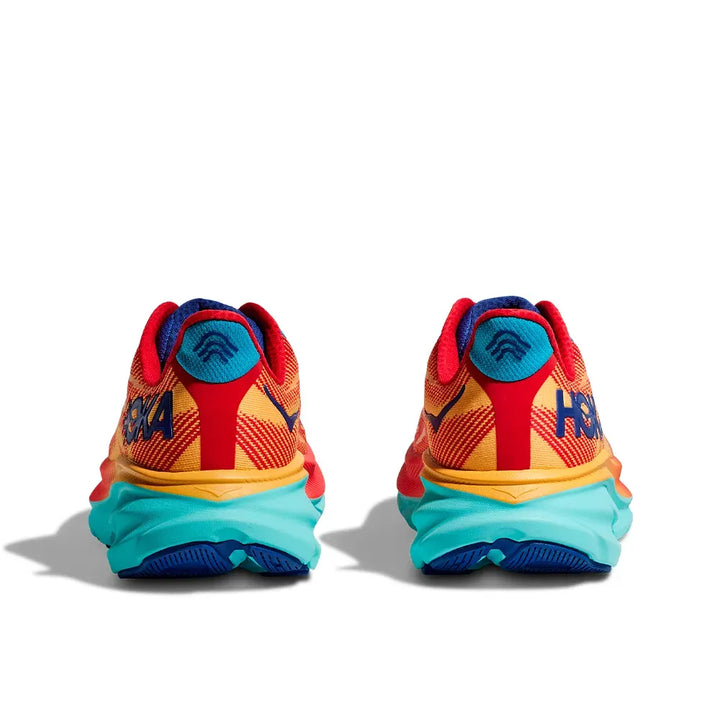 Hoka Clifton 9 – Vermelho/Laranja