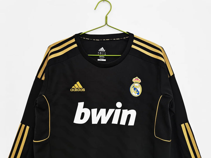 Camisa Retrô Real Madrid 2011/12 Away - Manga Longa