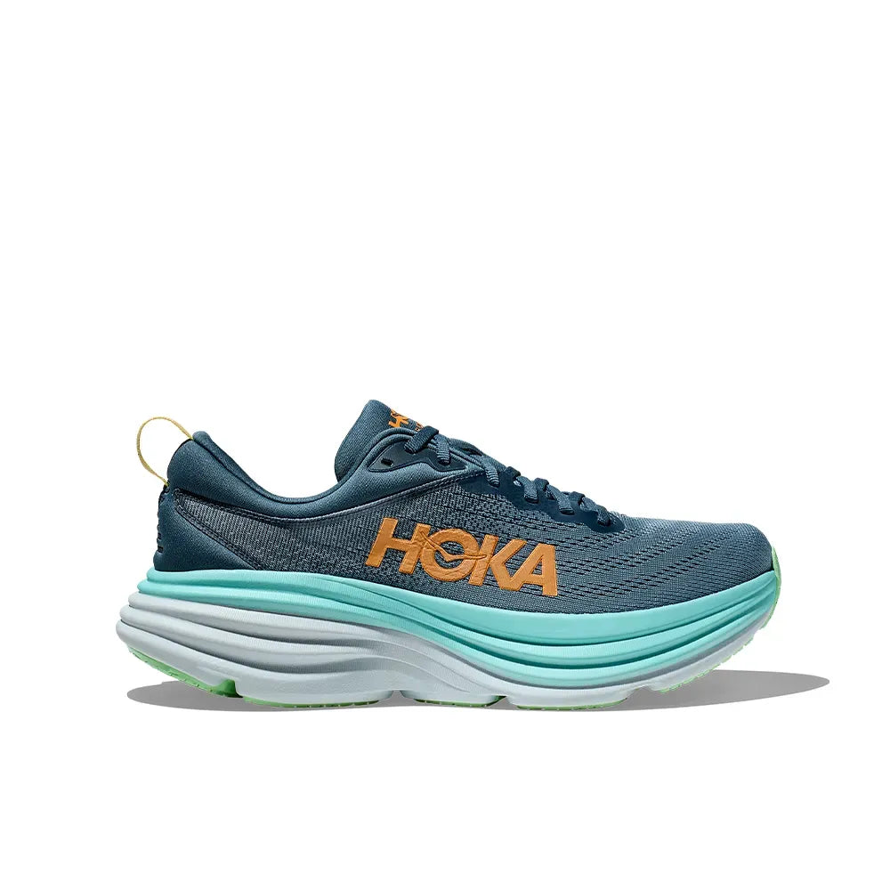 Hoka Bondi 8 - Azul Petróleo/Azul Menta