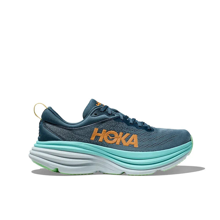Hoka Bondi 8 - Azul Petróleo/Azul Menta