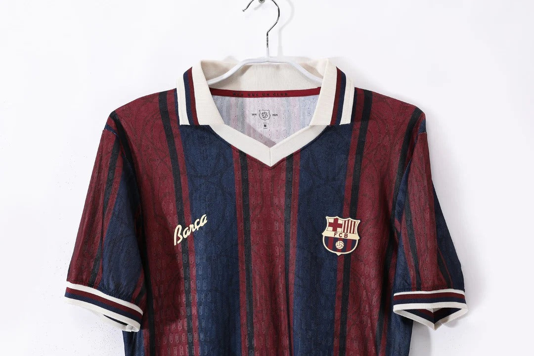 Camisa Retrô Barcelona 125º Aniversário