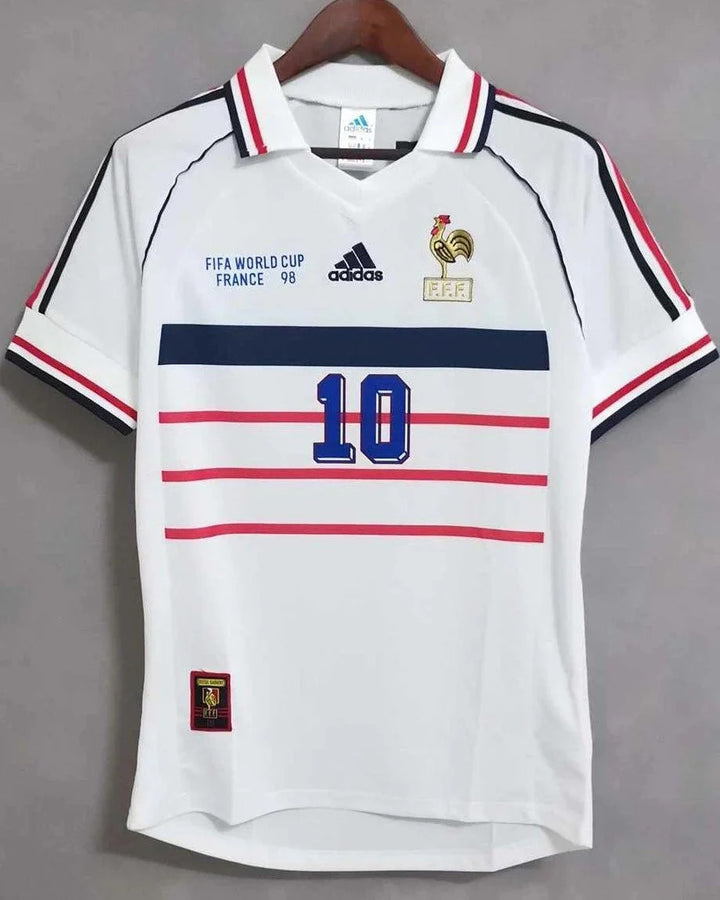 Camisa Retrô França 1998/99 Away - ZIDANE #10