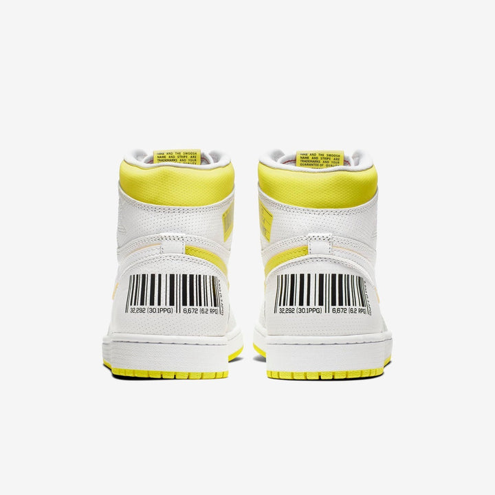 Jordan 1 Retro High First Class Flight - Branco/Amarelo