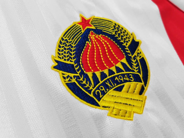Camisa Retrô Iugoslávia 1990 Away
