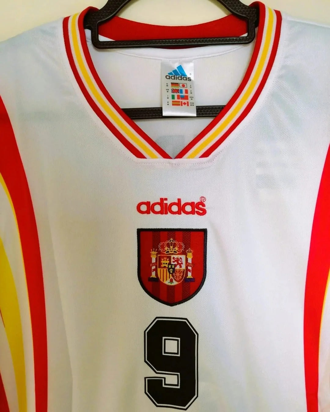 Camisa Retrô Espanha 1996/97 Third - HIERRO #9