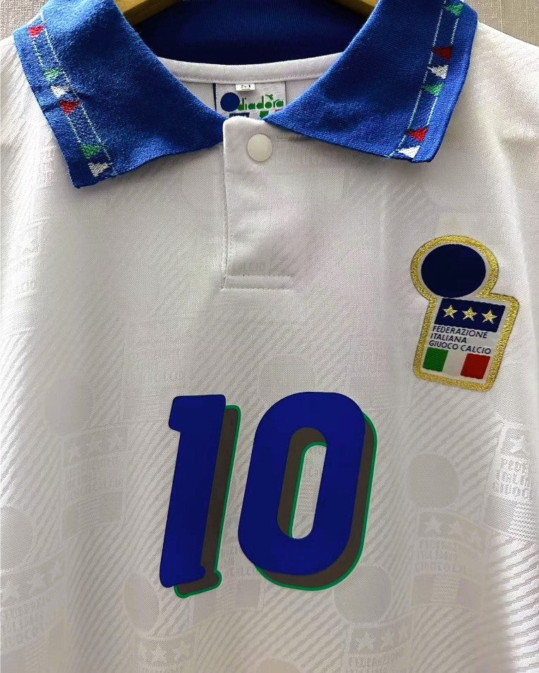 Camisa Retrô Itália Away 1994/1995 - ROBERTO BAGGIO #10