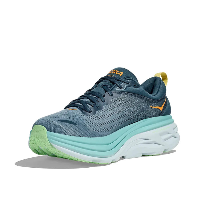 Hoka Bondi 8 - Azul Petróleo/Azul Menta