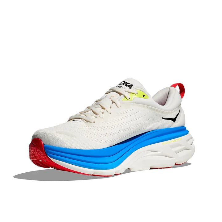Hoka Bondi 8 - Branco/Azul