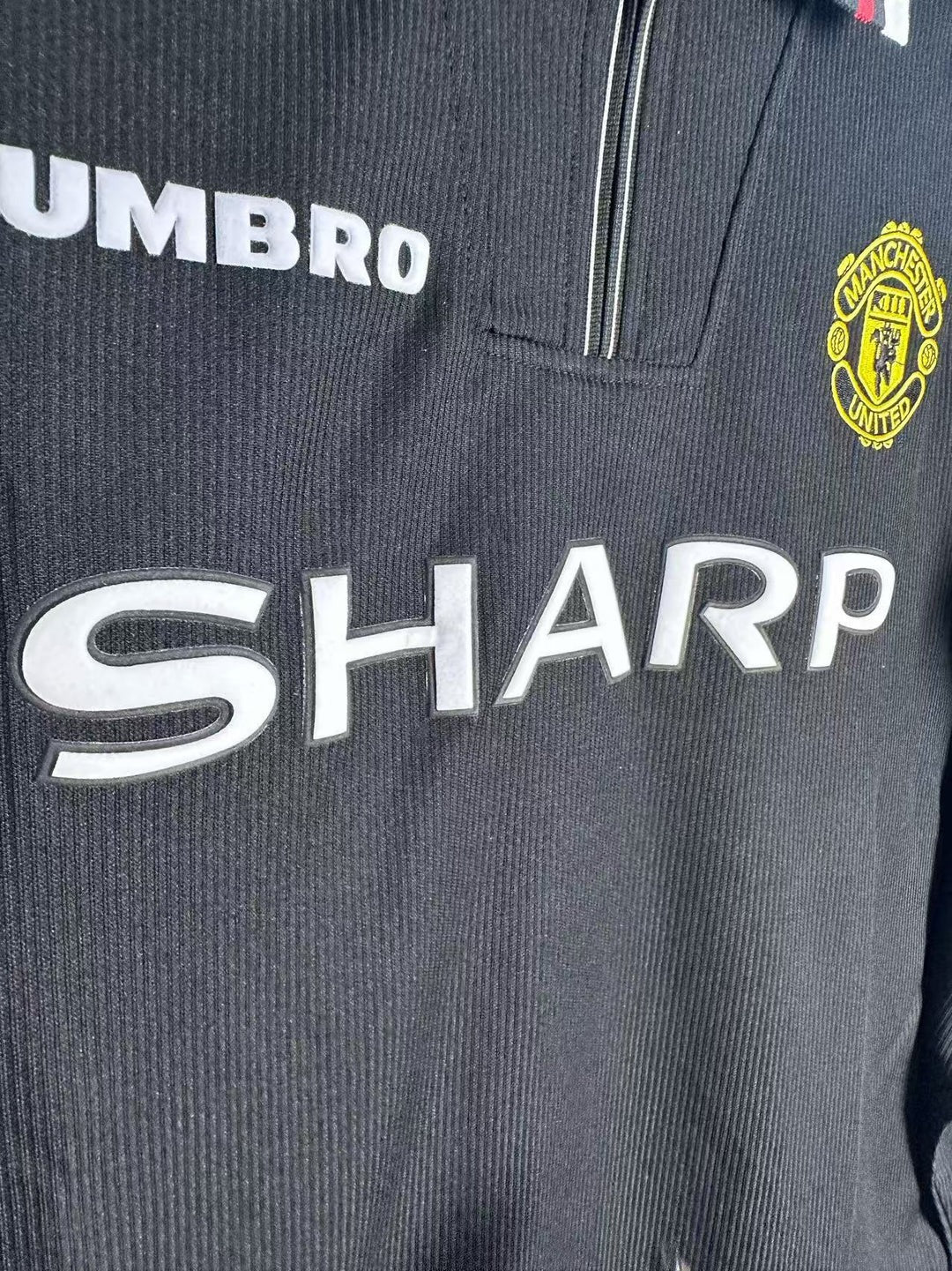 Camisa Retrô Manchester United 1998 de Goleiro - Manga Longa