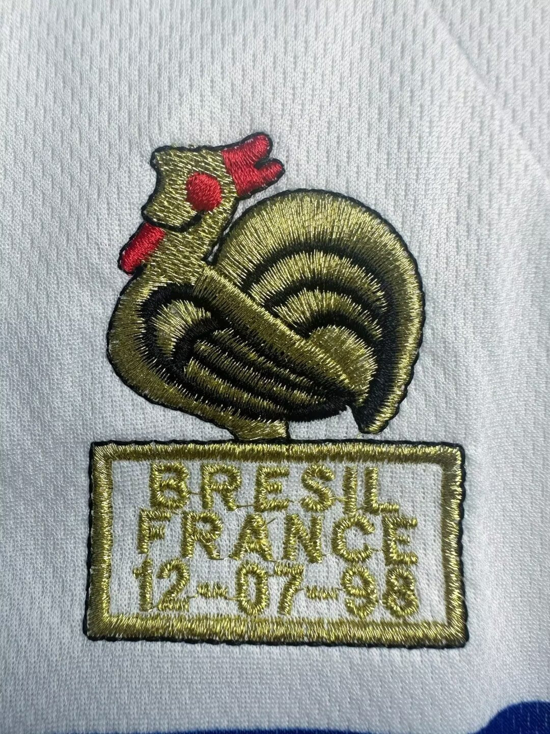 Camisa França 1998 Away - Manga Longa