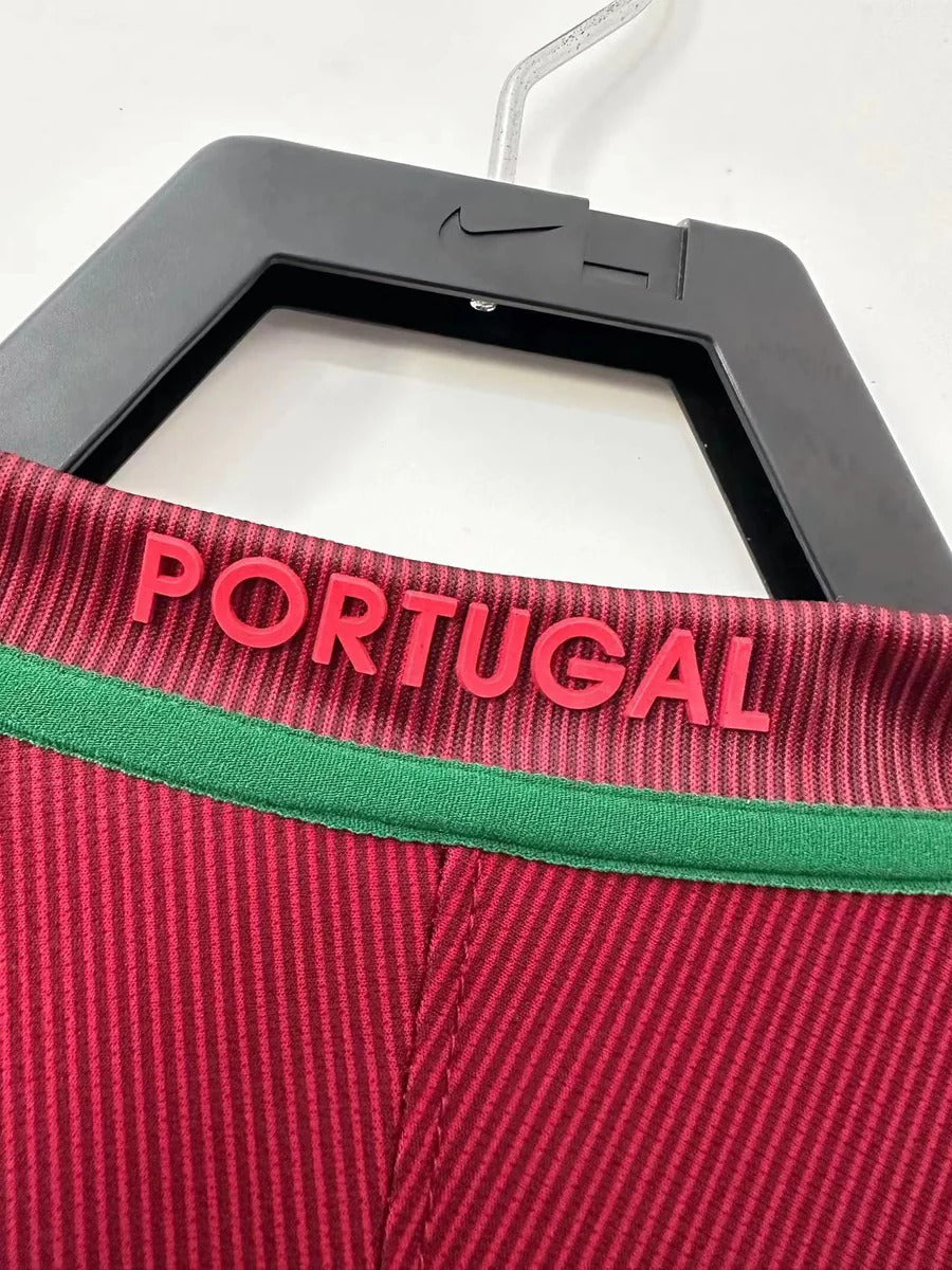 Camisa Retrô Portugal 2016 Home - Manga Longa