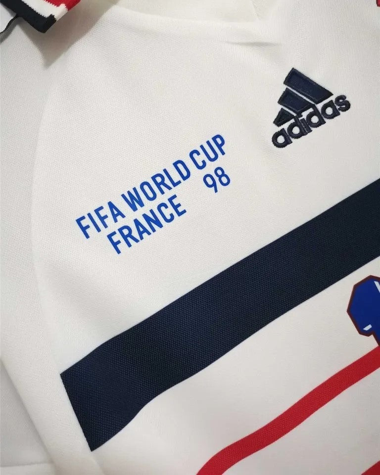 Camisa Retrô França 1998/99 Away - ZIDANE #10