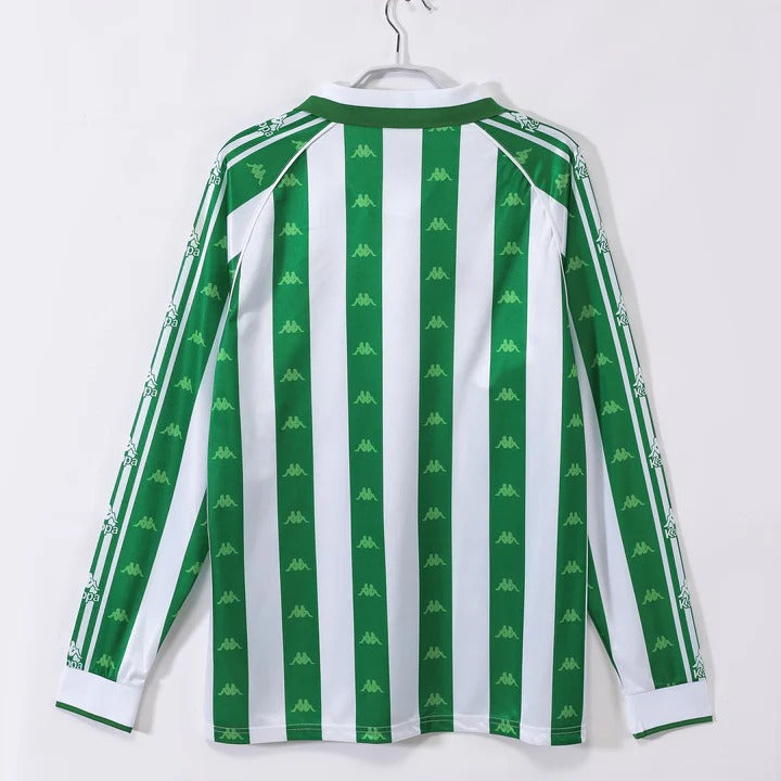 Camisa Retrô Real Betis 1995/97 Home - Manga Longa