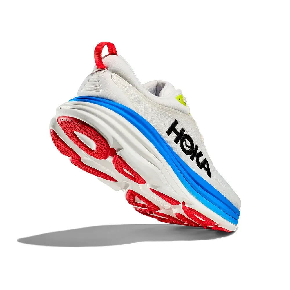 Hoka Bondi 8 - Branco/Azul