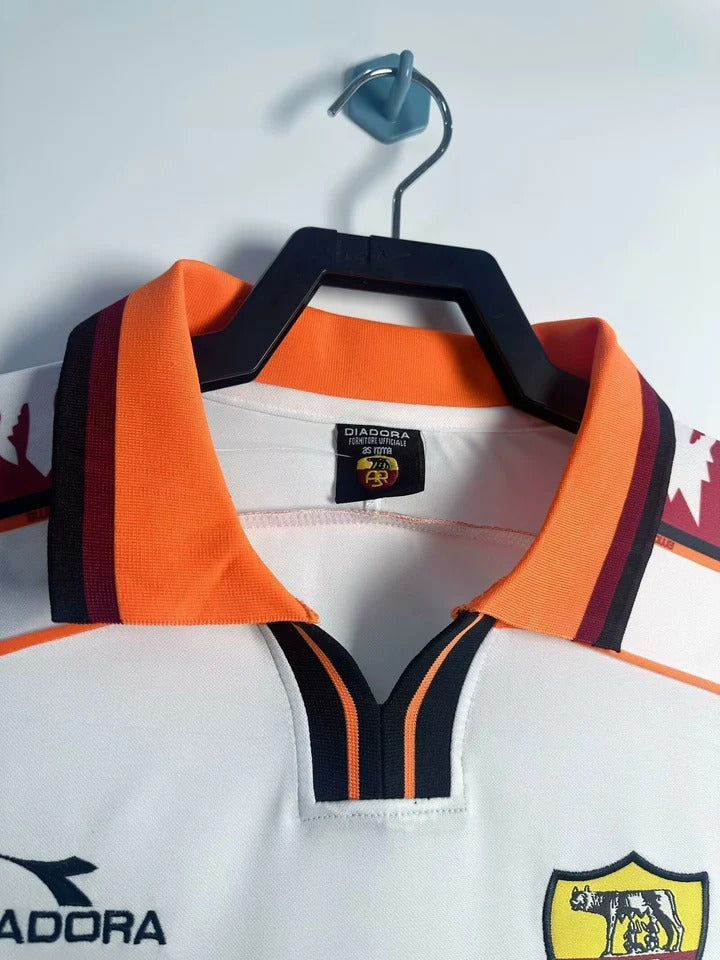 Camisa Roma 1998/99 Away - Manga Longa
