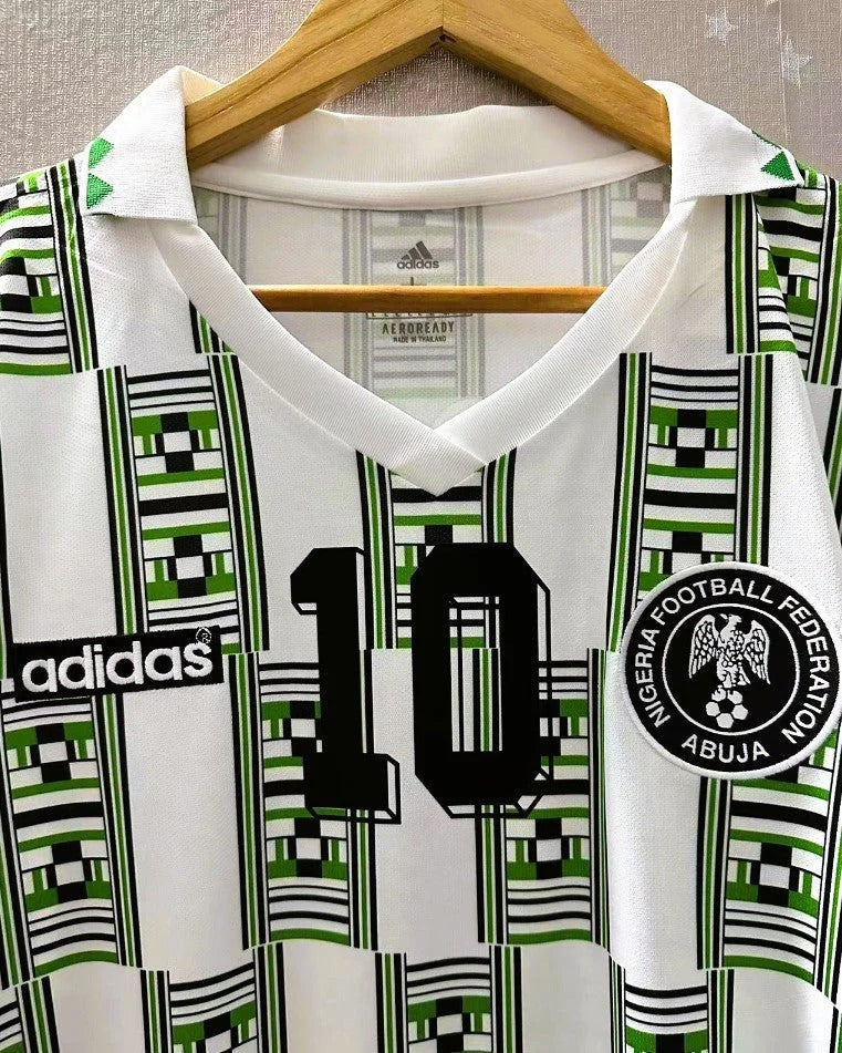 Camisa Retrô Nigéria 1994/95 Away - OKOCHA #10