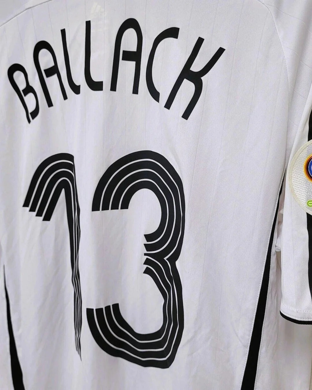 Camisa Retrô Alemanha 2006/07 Home - BALLACK #13 (+Patches)