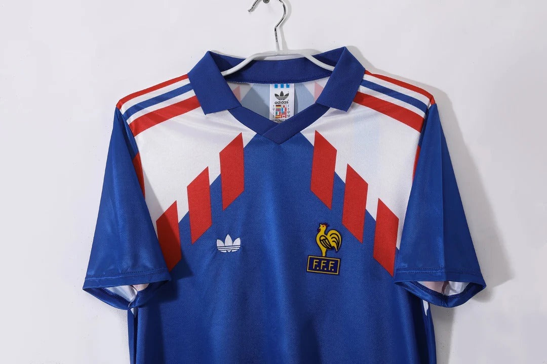 Camisa Retrô França 1990 Home
