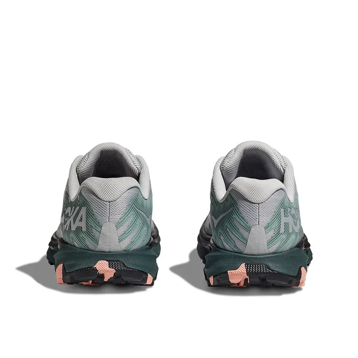 Hoka Torrent 3 - Cinza Claro/Verde Petróleo