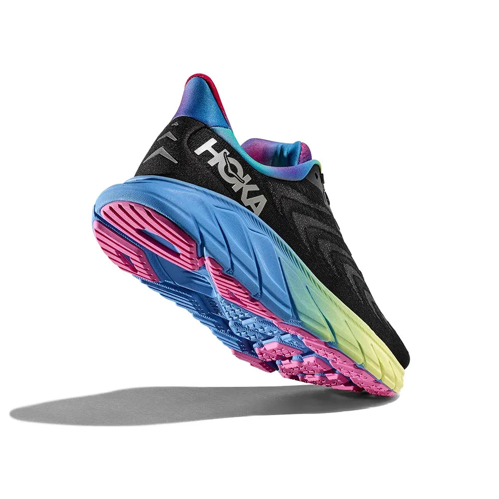 Hoka Arahi 6 - Preto/Azul Royal Frio/Amarelo