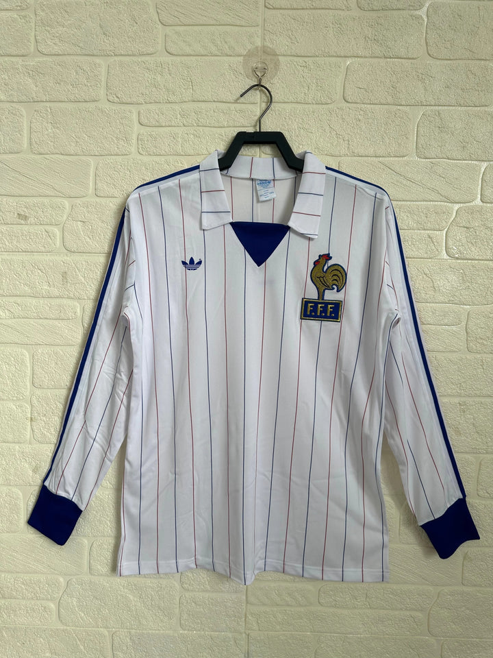 Camisa França 1980/82 Away - Manga Longa