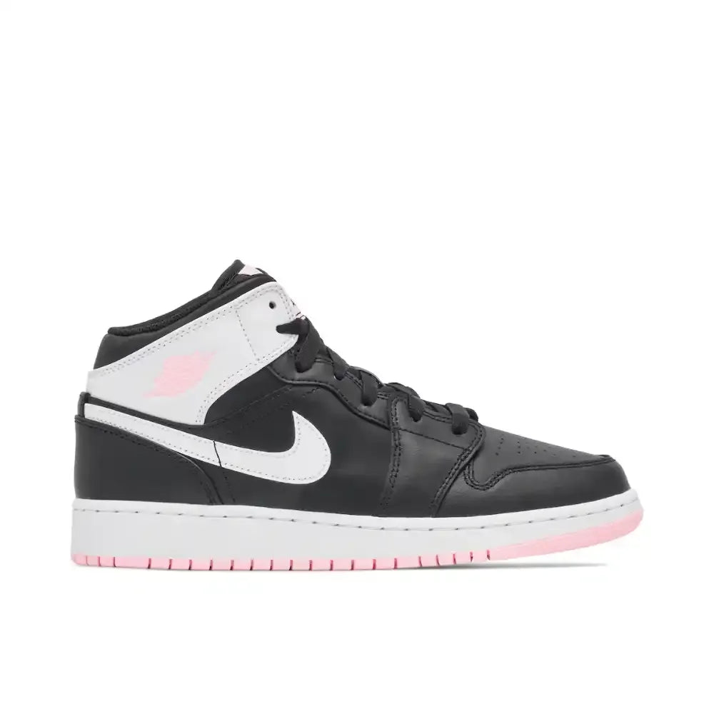 Air Jordan 1 Mid - Preto/Rosa