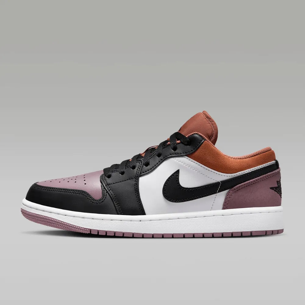 Air Jordan 1 Low SE - Branco/Roxo/Laranja