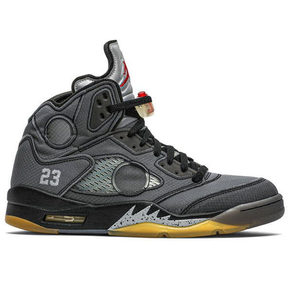 Jordan 5 Retro Off-White - Preto