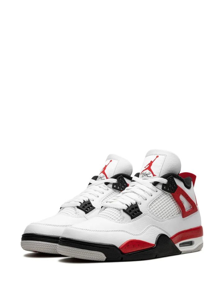 Air Jordan 4 - Branco/Vermelho/Preto