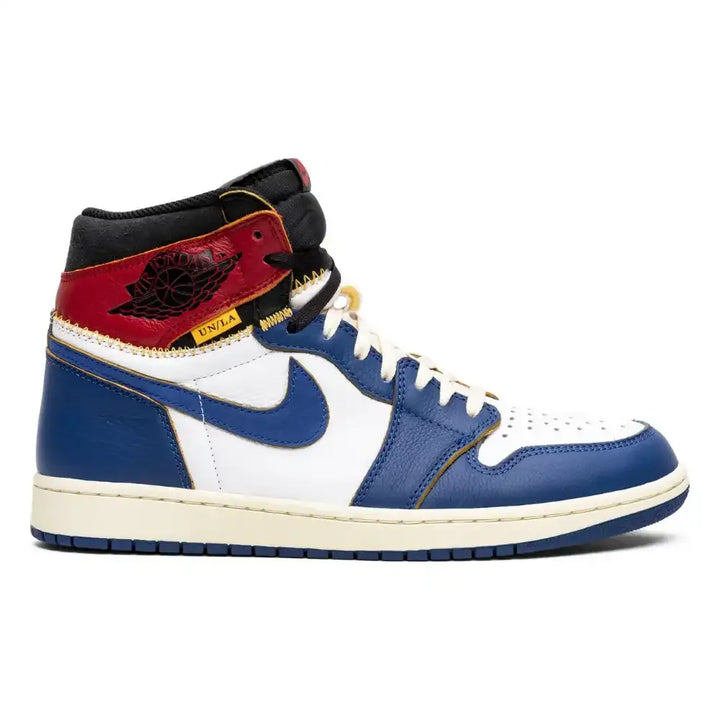 Jordan 1 Retro High Union Los Angeles Bico Azul
