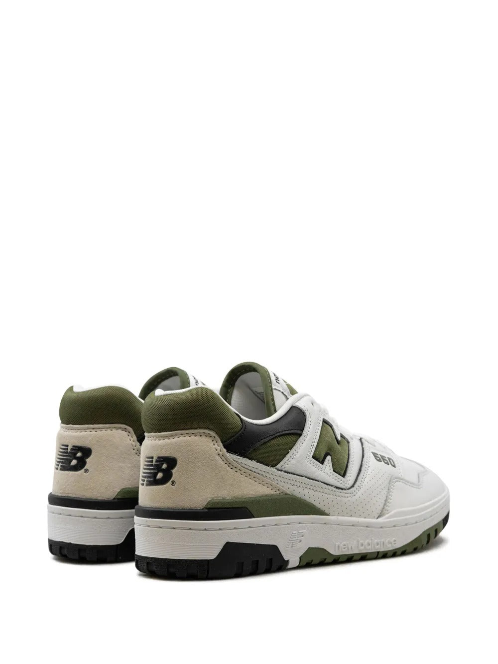 New Balance 550 - Branco/Verde Oliva/Bege