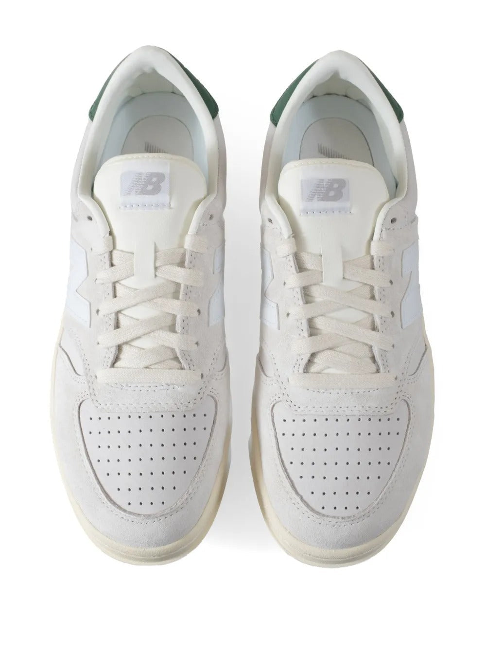 New Balance T500 - Bege/Branco/Verde Floresta