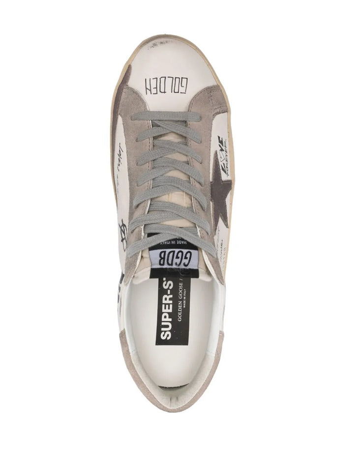 Golden Goose Super-Star – Branco/Bege