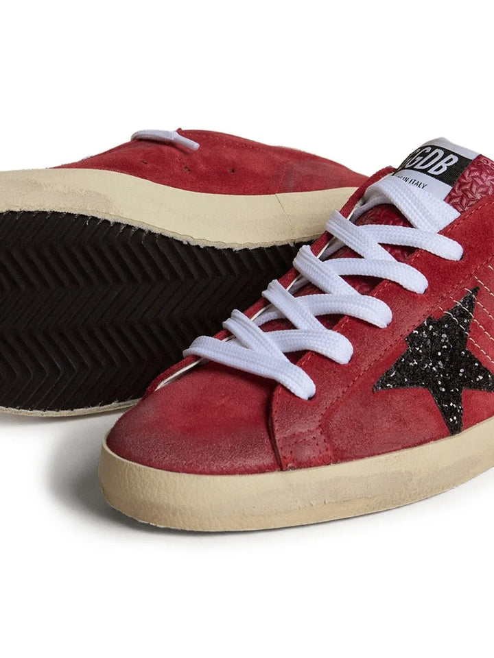 Golden Goose Super-Star – Camurça Vermelha