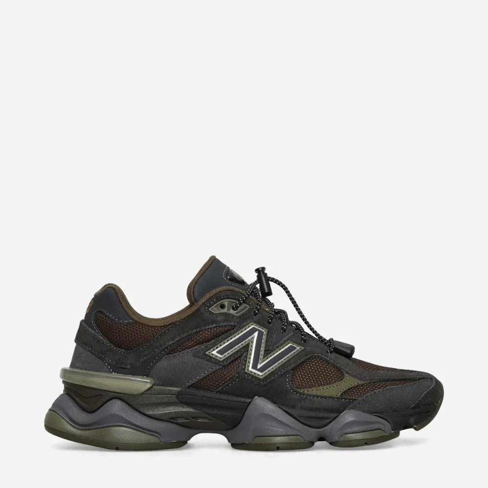 New Balance 9060 – Preto/ Verde escuro