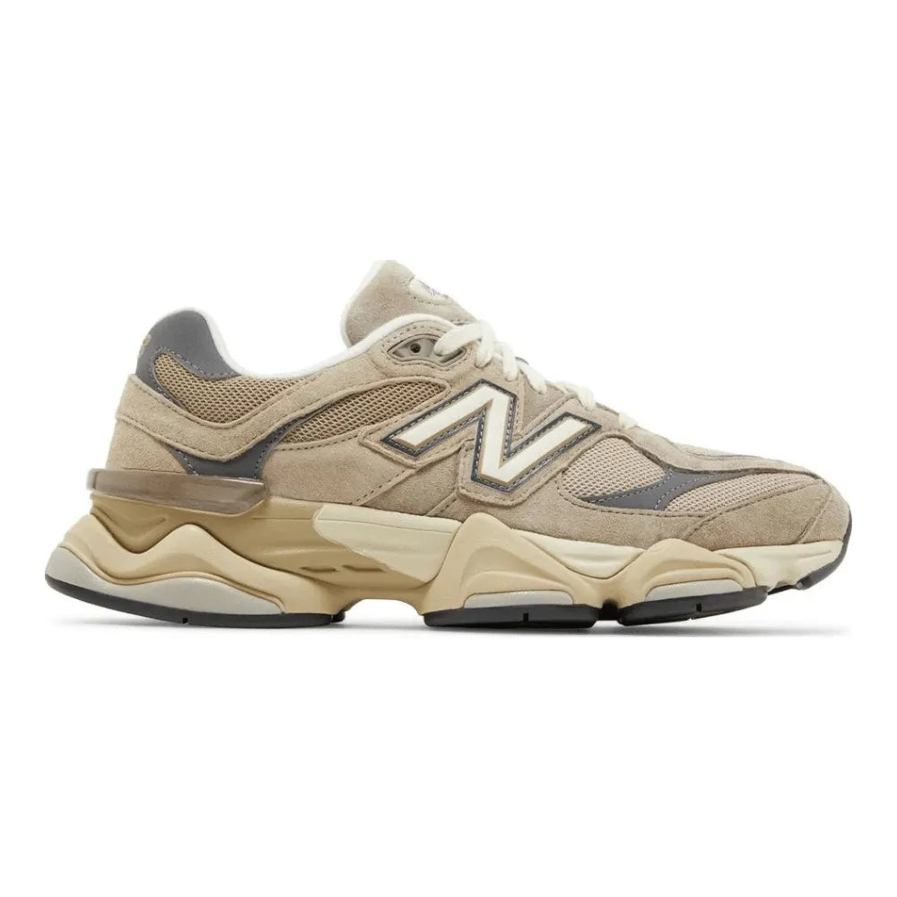 New Balance 9060 – Marrom Driftwood/Cinza Castlerock