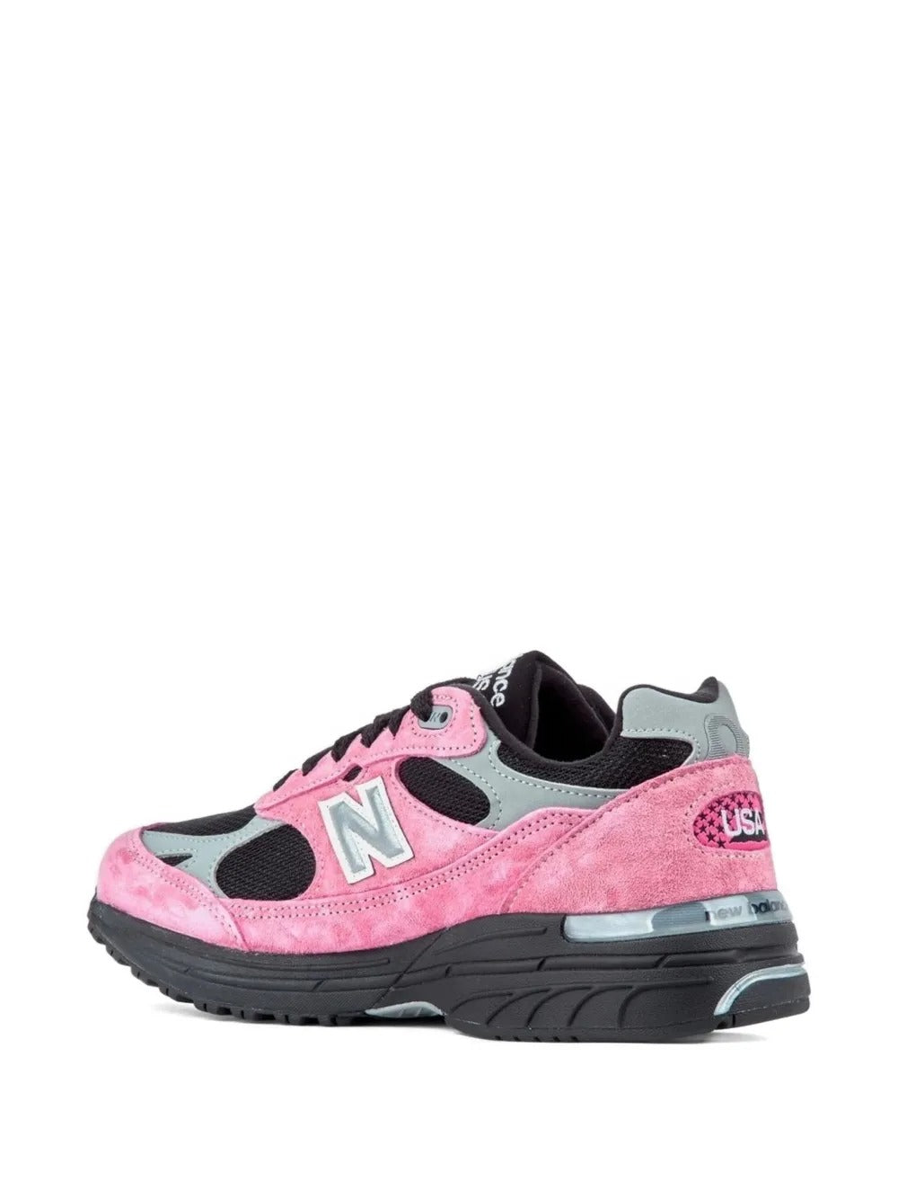 New Balance 993 - Rosa/Preto/Cinza