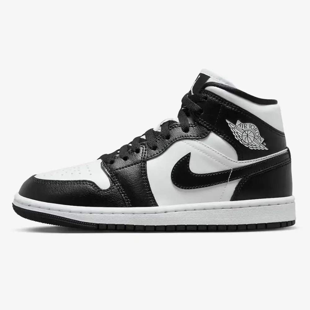 Jordan 1 Mid Panda - Preto/Branco