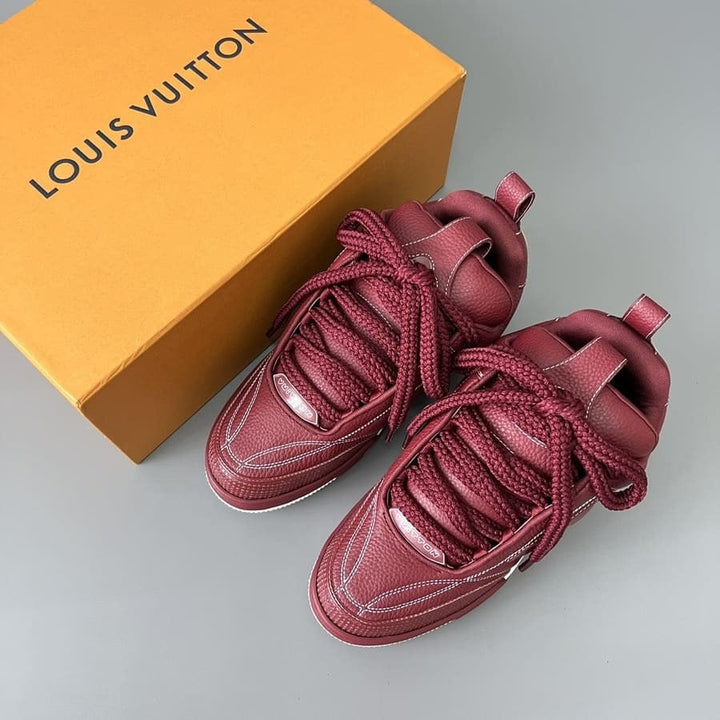Louis Vuitton LV Skate Sneaker – Bordô/Vermelho