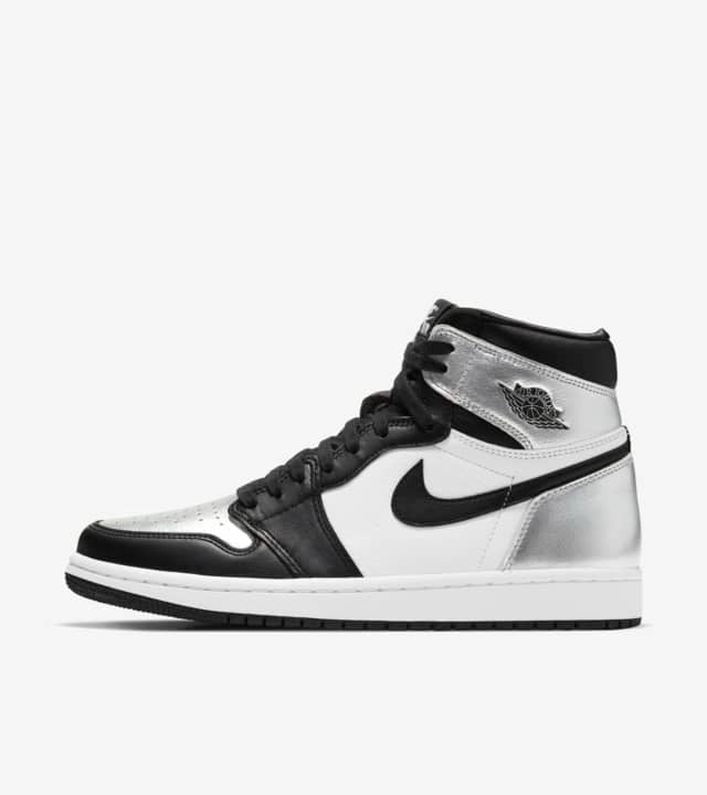 Jordan 1 Retro High Dedo Prateado