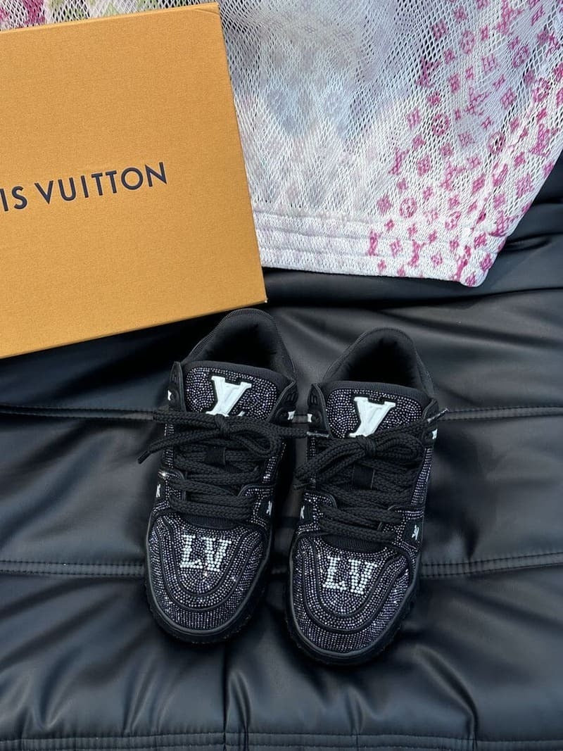 Louis Vuitton LV Trainer Maxi – Preto Cristal
